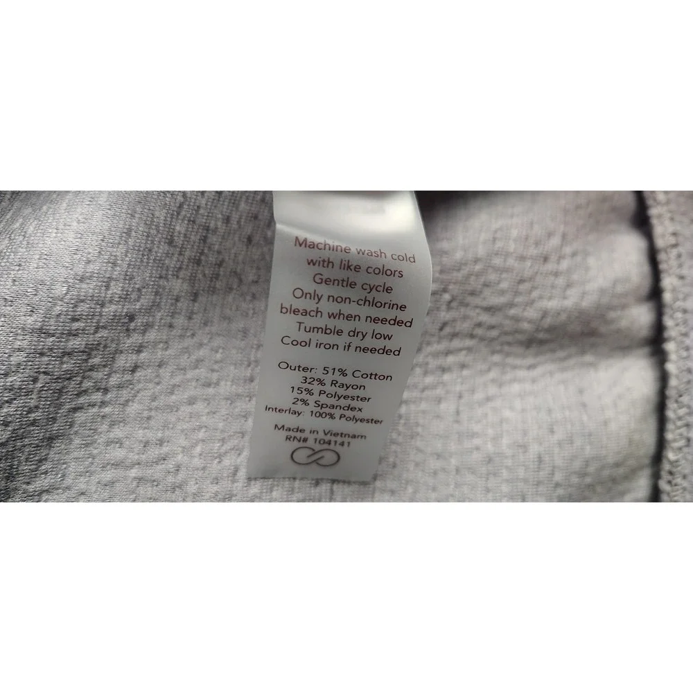 Calia S Carrie Underwood Purple‎ Quarter Zip High Neck Pullover Elevate Textured - Picture 4 of 11